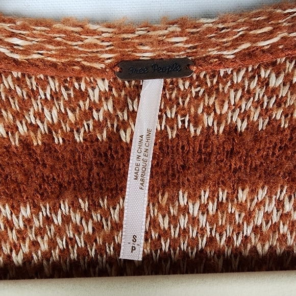 Free People Women Sweater Vest Queens Park Maxi Knit Wool Asymmetrical Cardigan - Picture 4 of 7